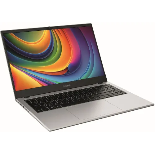 Ноутбук Digma EVE P5852 N-series N200 8Gb SSD256Gb Intel UHD Graphics 15.6" IPS FHD (1920x1080) Windows 11 Pro silver WiFi BT Cam 5900mAh (DN15N2-8CXW01)