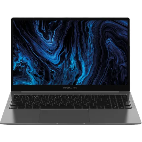 Ноутбук Digma Pro Sprint N Ryzen 5 5500U 16Gb SSD512Gb AMD Radeon Graphics 15.6" IPS FHD (1920x1080) Windows 11 Pro dk.grey WiFi BT Cam 4700mAh (DN15R5-ADXW05)