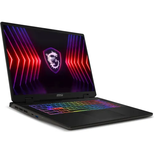 Ноутбук MSI Sword 17 HX B14VFKG-046XRU Core i9 14900HX 16Gb SSD1Tb NVIDIA GeForce RTX4060 8Gb 17" IPS FHD+ (1920x1200) без ОС grey space WiFi BT Cam (9S7-17T214-046)