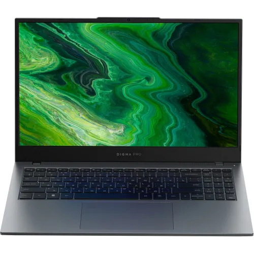 Ноутбук Digma Pro Fortis M Ryzen 5 7430U 16Gb SSD512Gb AMD Radeon Graphics 15.6" IPS FHD (1920x1080) Windows 11 Pro grey WiFi BT Cam 4250mAh (DN15R5-ADXW07)