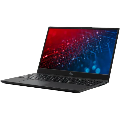 Ноутбук IRU Tactio 15ALG Core i3 1215U 16Gb SSD512Gb Intel UHD Graphics 15.6" IPS FHD (1920x1080) Windows 11 Pro 64 black WiFi BT Cam 4500mAh (2019268)
