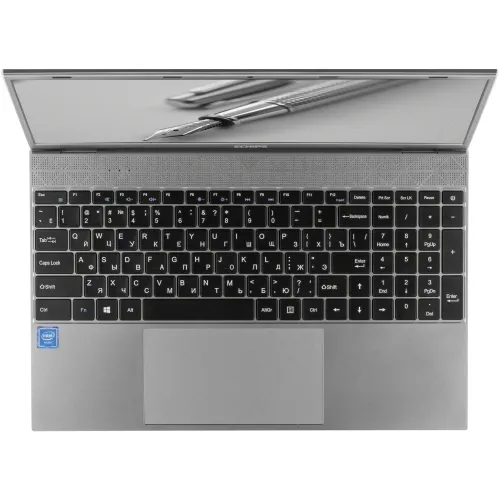 Ноутбук Echips Envy NB156A Celeron N5095 8Gb SSD240Gb Intel UHD Graphics 15.6" IPS FHD (1920x1080) Windows 11 Home grey WiFi BT Cam 4500mAh