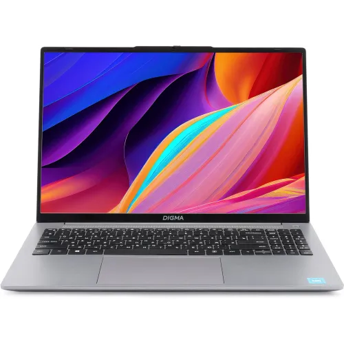 Ноутбук Digma EVE C5805 N-series N100 8Gb SSD256Gb Intel UHD Graphics 16" IPS WUXGA (1920x1200) Windows 11 Pro dk.grey WiFi BT Cam 6000mAh (DN16N1-8CXW01)