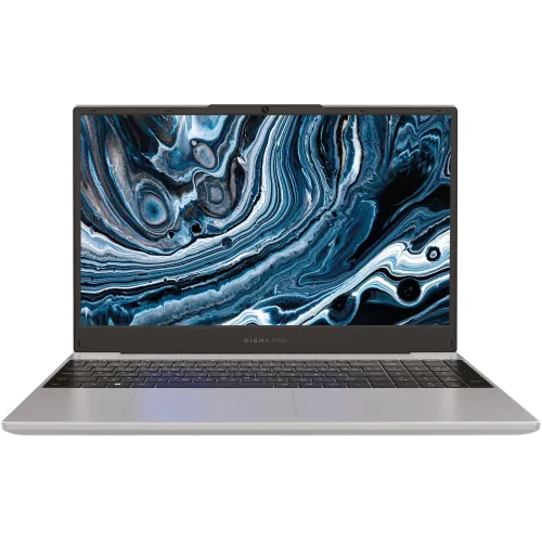 Ноутбук Digma Pro Breve Ryzen 5 7430U 16Gb SSD512Gb AMD Radeon Graphics 15.6" IPS FHD (1920x1080) Windows 11 Pro silver WiFi BT Cam 4500mAh (DN15R5-ADXW09)