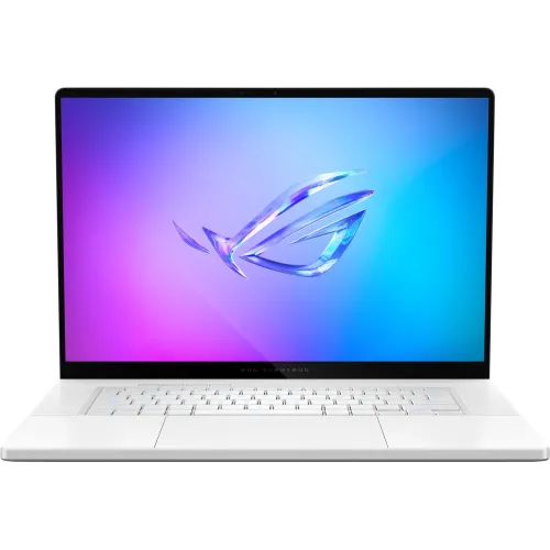 Ноутбук Asus ROG Zephyrus G16 GA605WV-QR118 Ryzen AI 9 HX 370 16Gb SSD1Tb NVIDIA GeForce RTX4060 8Gb 16" OLED 2.5K (2560x1600) без ОС white WiFi BT Cam Bag (90NR0JA2-M006K0)