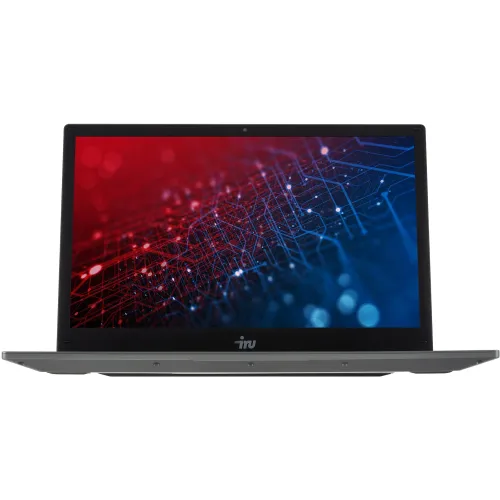 Ноутбук IRU Tactio 14RLH Ryzen 5 Pro 5675U 8Gb SSD256Gb AMD Radeon Graphics 14" IPS FHD (1920x1080) FreeDOS grey WiFi BT Cam 4000mAh (2058867)