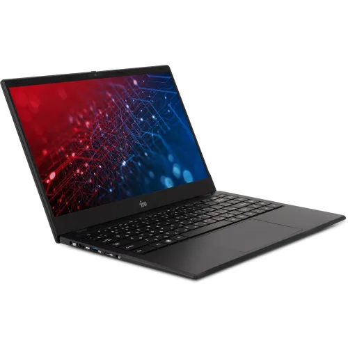 Ноутбук IRU Planio 14ING N-series N100 8Gb SSD512Gb Intel UHD Graphics 14" IPS FHD (1920x1080) FreeDOS black WiFi BT Cam 6000mAh (2058899)