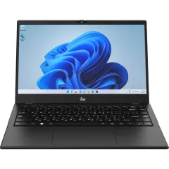 Ноутбук IRU Planio 14ING N-series N100 8Gb SSD512Gb Intel UHD Graphics 14" IPS FHD (1920x1080) Windows 11 Pro 64 black WiFi BT Cam 6000mAh (2059101)