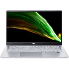 Ноутбук Acer Swift 3 SF314-43 Ryzen 7 5700U 16Gb SSD512Gb AMD Radeon Graphics 14" IPS FHD (1920x1080) без ОС silver WiFi BT Cam (NX.AB1ER.011)