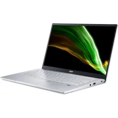 Ноутбук Acer Swift 3 SF314-43 Ryzen 7 5700U 16Gb SSD512Gb AMD Radeon Graphics 14" IPS FHD (1920x1080) без ОС silver WiFi BT Cam (NX.AB1ER.011)