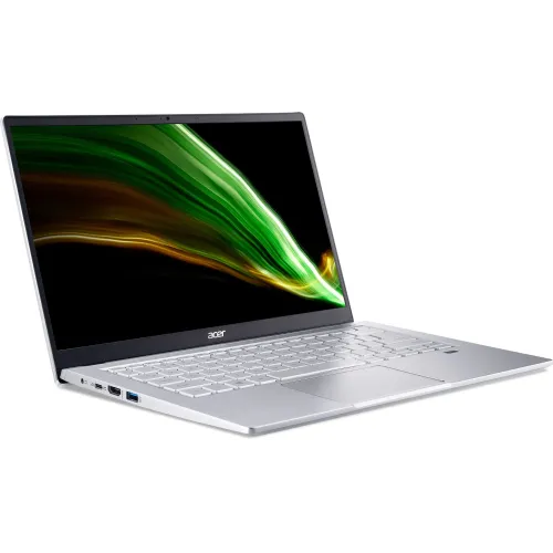Ноутбук Acer Swift 3 SF314-43 Ryzen 7 5700U 16Gb SSD512Gb AMD Radeon Graphics 14" IPS FHD (1920x1080) без ОС silver WiFi BT Cam (NX.AB1ER.011)
