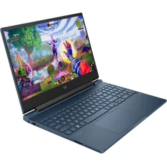 Ноутбук HP Victus 15-fb2031ci Ryzen 7 8845HS 16Gb SSD512Gb NVIDIA GeForce RTX4060 8Gb 15.6" IPS FHD (1920x1080) FreeDOS blue WiFi BT Cam (A74LLEA)