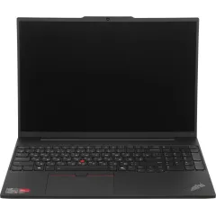 Ноутбук Lenovo ThinkPad E16 G2 Ryzen 7 7735HS 16Gb SSD512Gb AMD Radeon 680M 16" IPS WUXGA (1920x1200) без ОС black WiFi BT Cam (21M5S09E00)