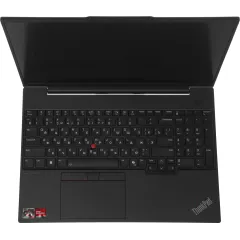 Ноутбук Lenovo ThinkPad E16 G2 Ryzen 7 7735HS 16Gb SSD512Gb AMD Radeon 680M 16" IPS WUXGA (1920x1200) без ОС black WiFi BT Cam (21M5S09E00)