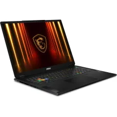 Ноутбук MSI Stealth HX AI A2XWIG-051RU Core Ultra 9 275HX 64Gb SSD2Tb NVIDIA GeForce RTX5080 16Gb 18" IPS UHD+ (3840x2400) Windows 11 Home black WiFi BT Cam (9S7-183341-051)