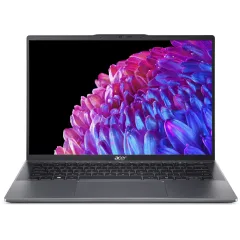 Ноутбук Acer Swift Go 14 SFG14-63-R7T4 Ryzen 9 8945HS 32Gb SSD1Tb AMD Radeon 780M 14" OLED 2.8K (2880x1800) Windows 11 Home metall WiFi BT Cam (NX.KTSCD.001)