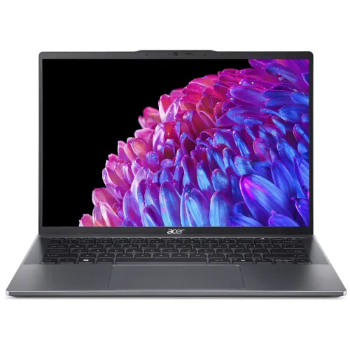 Ноутбук Acer Swift Go 14 SFG14-63-R7T4 Ryzen 9 8945HS 32Gb SSD1Tb AMD Radeon 780M 14" OLED 2.8K (2880x1800) Windows 11 Home metall WiFi BT Cam (NX.KTSCD.001)