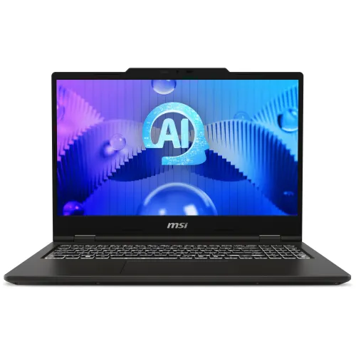 Ноутбук MSI VenturePro 15 AI A1UDXG-006XRU Core Ultra 5 125H 16Gb SSD512Gb NVIDIA GeForce RTX 3050 6Gb 15.6" IPS FHD (1920x1080) без ОС grey WiFi BT Cam (9S7-15Q121-006)