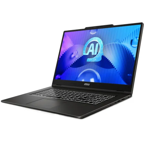 Ноутбук MSI Venture 17 AI A1MG-004XRU Core Ultra 5 125H 16Gb SSD512Gb Intel Arc 17.3" IPS FHD (1920x1080) FreeDOS grey WiFi BT Cam (9S7-17U211-004)
