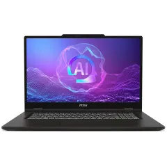 Ноутбук MSI Venture A17 AI A2HMG-002XRU Ryzen 7 260 16Gb SSD512Gb AMD Radeon 780M 17.3" IPS FHD (1920x1080) без ОС grey WiFi BT Cam (9S7-17UK11-002)