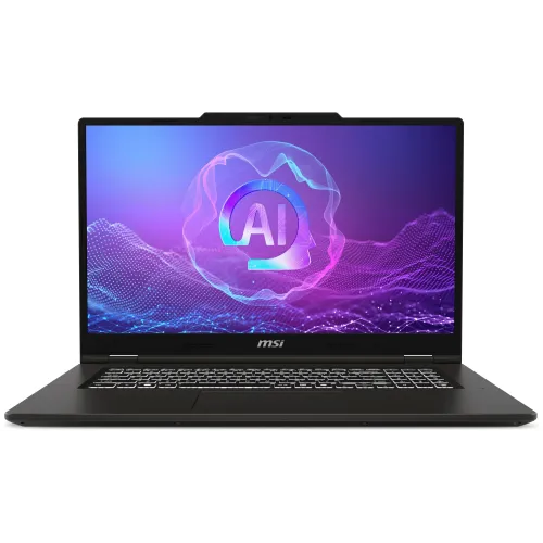 Ноутбук MSI Venture A17 AI A2HMG-002XRU Ryzen 7 260 16Gb SSD512Gb AMD Radeon 780M 17.3" IPS FHD (1920x1080) без ОС grey WiFi BT Cam (9S7-17UK11-002)