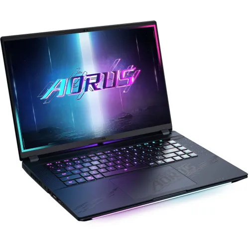 Ноутбук Gigabyte AORUS MASTER 16 AM6H Core Ultra 9 275HX 32Gb SSD1Tb NVIDIA GeForce RTX 5090 24Gb 16" OLED QHD+ (2560x1600) Windows 11 Pro black WiFi BT Cam (BZHC6KZE64SP)