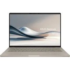 Ноутбук Asus Zenbook 14 UX3407QA-QD197W Snapdragon X X1-26-100 16Gb SSD512Gb Qualcomm Adreno 14" OLED WUXGA (1920x1200) Windows 11 Home beige WiFi BT Cam (90NB1501-M00850)