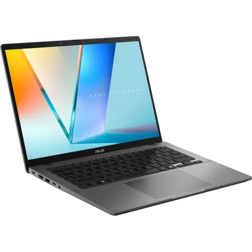 Ноутбук Asus VivoBook S14 S3407QA-SF044W Snapdragon X X1-26-100 16Gb SSD1Tb Qualcomm Adreno 14" OLED FHD+ (1920x1200) Windows 11 Home grey WiFi BT Cam (90NB16B2-M004B0)