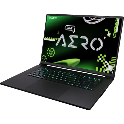 Ноутбук Gigabyte Aero X16 1VH Ryzen AI 7 350 16Gb SSD1Tb NVIDIA GeForce RTX5060 8Gb 16" IPS QHD+ (2560x1600) без ОС grey WiFi BT Cam (1VH93KZC94AD)