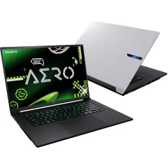 Ноутбук Gigabyte Aero X16 1WH Ryzen AI 7 350 32Gb SSD1Tb NVIDIA GeForce RTX 5070 8Gb 16" IPS QHD+ (2560x1600) Windows 11 Home silver WiFi BT Cam (1WH93KZC64DH)