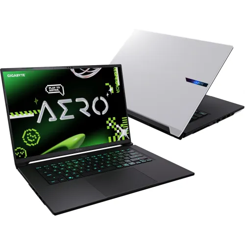 Ноутбук Gigabyte Aero X16 1WH Ryzen AI 7 350 32Gb SSD1Tb NVIDIA GeForce RTX 5070 8Gb 16" IPS QHD+ (2560x1600) Windows 11 Home silver WiFi BT Cam (1WH93KZC64DH)