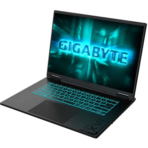 Ноутбук Gigabyte GAMING A16 GA63H Ryzen 7 260 16Gb SSD512Gb NVIDIA GeForce RTX5050 8Gb 16" IPS FHD+ (1920x1200) FreeDOS black WiFi BT Cam (3THK3KZ893SD)