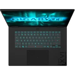 Ноутбук Gigabyte GAMING A16 GA63H Ryzen 7 260 16Gb SSD1Tb NVIDIA GeForce RTX 5060 8Gb 16" IPS FHD+ (1920x1200) FreeDOS black WiFi BT Cam (3VHK3KZ894SD)