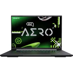 Ноутбук Gigabyte Aero X16 1TH Ryzen AI 7 350 16Gb SSD1Tb NVIDIA GeForce RTX5050 8Gb 16" IPS QHD+ (2560x1600) без ОС grey WiFi BT Cam (1TH93KZC94AD)