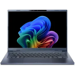 Ноутбук Acer Swift Go 14 AI SFG14-75-77RL Core Ultra 7 256V 16Gb SSD1Tb Intel Arc 140V 14" OLED WUXGA (1920x1200) без ОС blue WiFi BT Cam (NX.JNBCD.008)