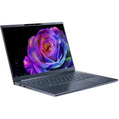 Ноутбук Acer Swift Go 14 AI SFG14-75-77RL Core Ultra 7 256V 16Gb SSD1Tb Intel Arc 140V 14" OLED WUXGA (1920x1200) без ОС blue WiFi BT Cam (NX.JNBCD.008)