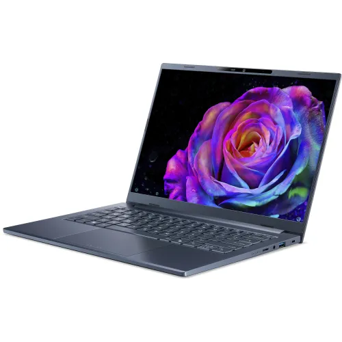 Ноутбук Acer Swift Go 14 AI SFG14-75-77RL Core Ultra 7 256V 16Gb SSD1Tb Intel Arc 140V 14" OLED WUXGA (1920x1200) без ОС blue WiFi BT Cam (NX.JNBCD.008)