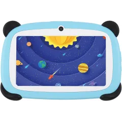 Планшет Digma Kids A7 SC9863A (1.6) 8C RAM2Gb ROM32Gb 7" IPS 1024x600 4G Android 11.0 Go синий 2Mpix 0.3Mpix BT WiFi microSD 128Gb 2800mAh 140hrs