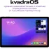 Планшет Kvadra TS11.02-2111-21 (2.4) 8C RAM6Gb ROM128Gb 10.95" IPS 2000x1200 4G KvadraOS серый 13Mpix 5Mpix BT WiFi microSD 256Gb 9000mAh 8hr