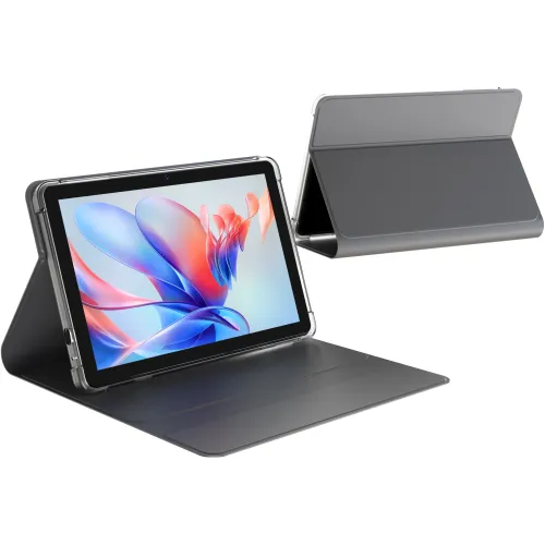 Планшет Digma K10 PLUS T615 (1.6) 8C RAM4Gb ROM64Gb 10.1" IPS 1280x800 4G Android 15 серый 5Mpix 2Mpix BT WiFi microSD 256Gb 5000mAh 225hrs