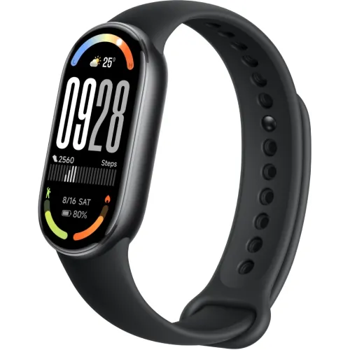 Фитнес-трекер Xiaomi Smart Band 10 AMOLED корп.:черный рем.:черный (BHR07PYGL)