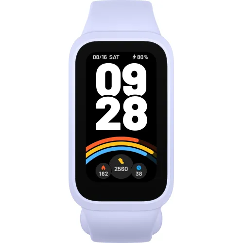 Фитнес-трекер Xiaomi Smart Band 9 Active TFT корп.:фиолетовый рем.:фиолетовый (BHR08L3GL)