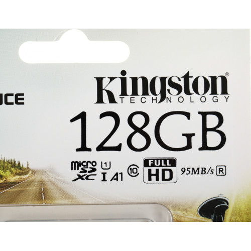 Флеш карта microSDXC 128GB Kingston SDCE/128GB High Endurance w/o adapter