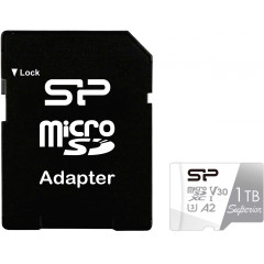 Флеш карта microSDXC 1TB Silicon Power SP001TBSTXDA2V20SP Superior + adapter