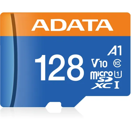Флеш карта microSDXC 128GB A-Data AUSDX128GUICL10A1-RA1 Premier + adapter