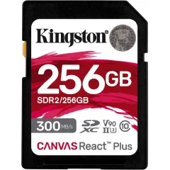 Флеш карта SDXC 256GB Kingston SDR2/256GB Canvas React Plus w/o adapter