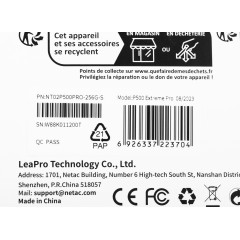 Флеш карта microSDXC 256GB Netac NT02P500PRO-256G-S P500 Extreme Pro A1 w/o adapter