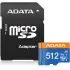 Флеш карта microSDXC 512GB A-Data AUSDX512GUICL10A1-RA1 Premier + adapter
