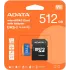 Флеш карта microSDXC 512GB A-Data AUSDX512GUICL10A1-RA1 Premier + adapter