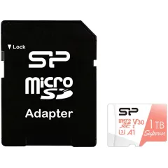 Флеш карта microSDXC 1TB Silicon Power SP001TBSTXDV3V20SP Superior w/o adapter